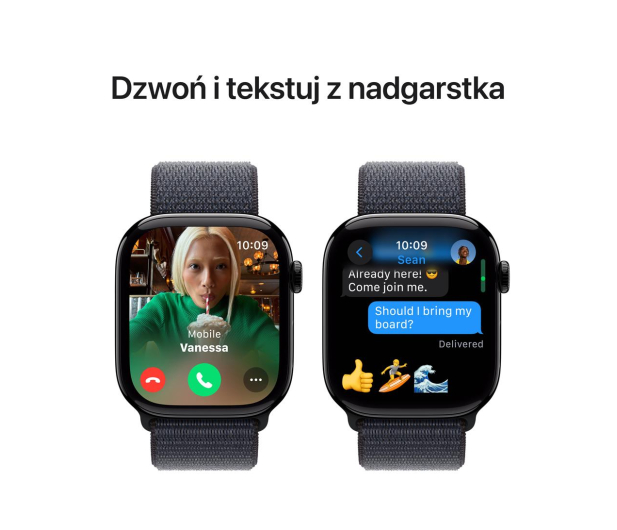 APPLE Watch 10 GPS 46mm koperta z aluminium (onyks) + opaska sportowa (atramentowy) - 1278134 - zdjęcie 7
